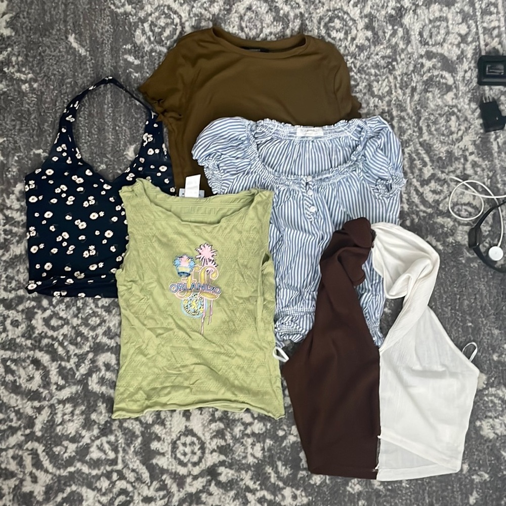 6 tops for $22 // added one more top check last lide.